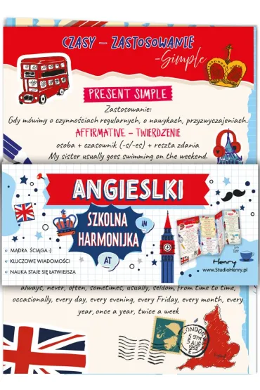 Henry �ci�ga harmonijka j. angielski - czasy B6