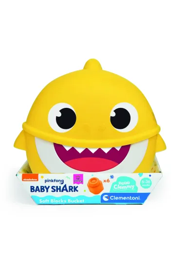 Clemmy - Wiaderko Baby Shark Clementoni