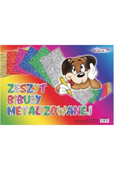 Aliga Zeszyt bibu�y metalizowanej A4