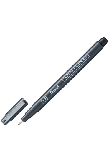Pentel Cienkopis Pointliner premanentny precyzyjny 0.8 mm S20P-8A Arts