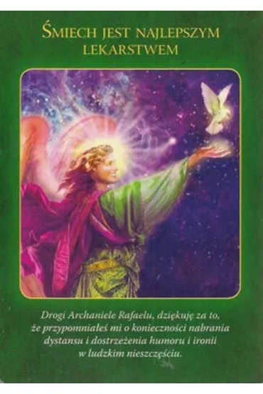 Uzdrawiaj�ca Moc Archanio�a Rafaela (ksi��ka + karty) - Doreen Virtue