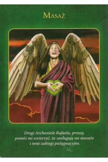 Uzdrawiaj�ca Moc Archanio�a Rafaela (ksi��ka + karty) - Doreen Virtue