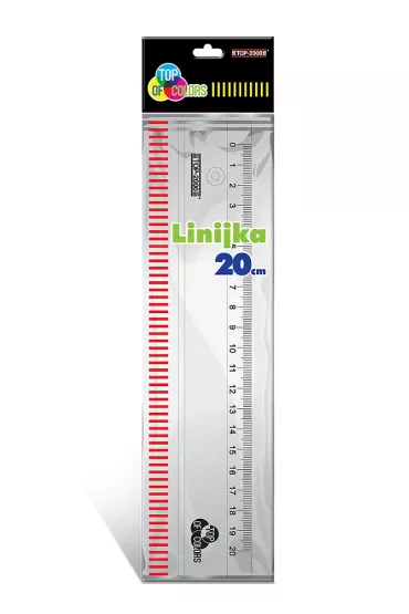 Hamelin Linijka przezroczysta 20 cm