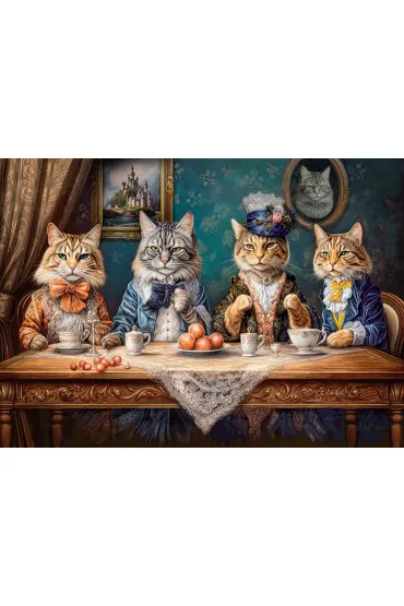 Puzzle 1000 el. Tea Party CherryPazzi