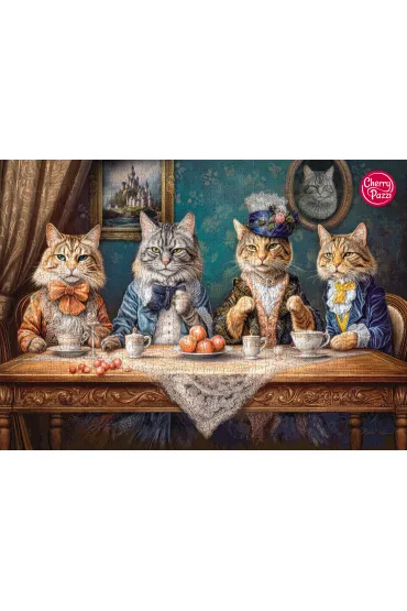 Puzzle 1000 el. Tea Party CherryPazzi