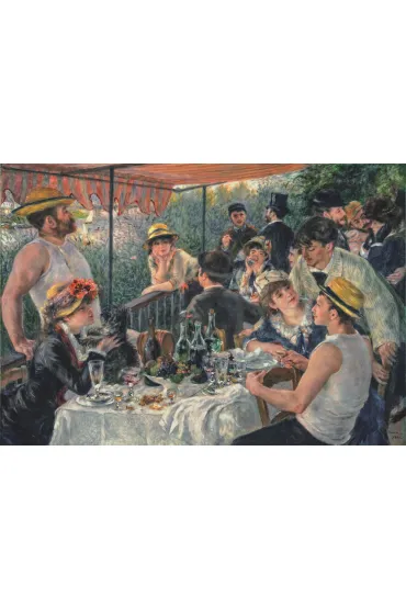 Puzzle 1000 el. Museum Renoir, Luncheon Of The Boat Clementoni