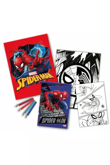 KIDS EUROSWAN Zestaw do kolorowania Spiderman SP50020