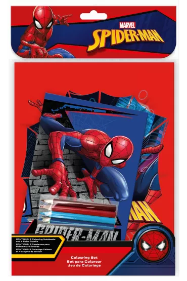 KIDS EUROSWAN Zestaw do kolorowania Spiderman SP50020