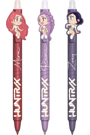 KIDS EUROSWAN D�ugopisy �elowe wymazywalne K-POP Demon Hunters 3szt.SR2510672