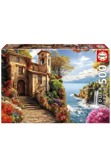 Puzzle 500 Willa nad morzem 113800 Educa