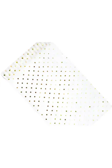 PartyDeco Organza z nadrukiem bia�a 0,36x9m 1 szt.