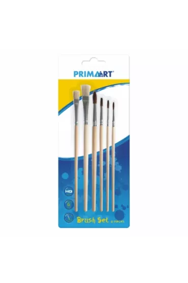 Prima Art P�dzle naturalne 6 szt.