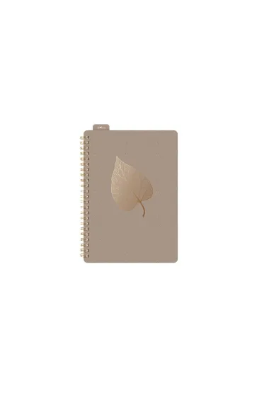 MFP Ko�ozeszyt z gumk� A5 br�zowy linia 80 kartek