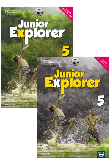 Junior Explorer 5. Podr�cznik i zeszyt �wicze� do j�zyka angielskiego - Sue Clarke, Dorota Wosi�ska, Marta Mrozik, Jennifer Heath, Katarzyna  K�opska, Michele Crawford