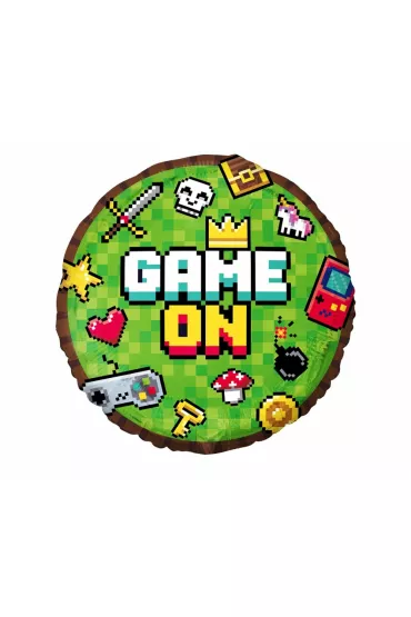Godan Balon foliowy Game On 45cm