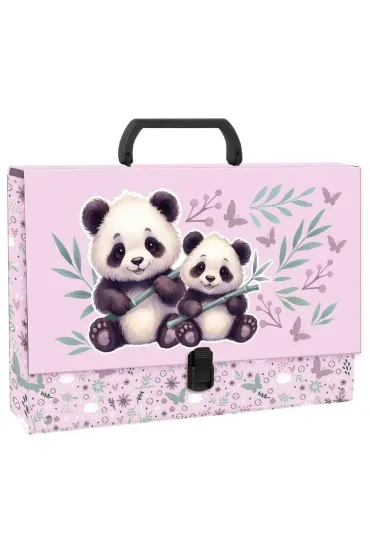 Teczka z r�czk� gruba Panda 11 DERFORM