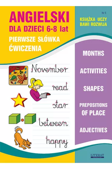 Angielski dla dzieci 5 Pierwsze s��wka �wiczenia 6-8 lat - Joanna Bednarska