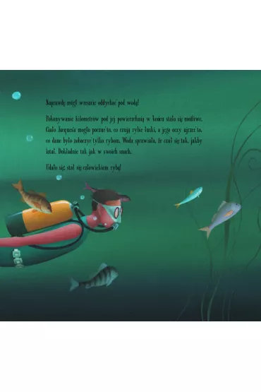 Podwodny �wiat. Opowie�� o Jacques`u Cousteau - Jennifer Berne