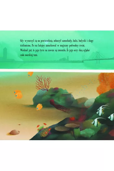 Podwodny �wiat. Opowie�� o Jacques`u Cousteau - Jennifer Berne