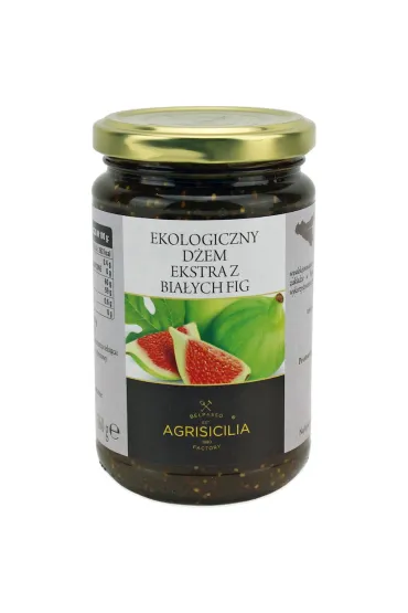 Agrisicilia D�em ekstra z bia�ych fig 360 g Bio