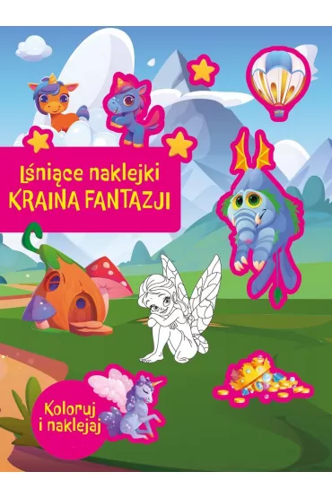 L�ni�ce naklejki. Kraina fantazji