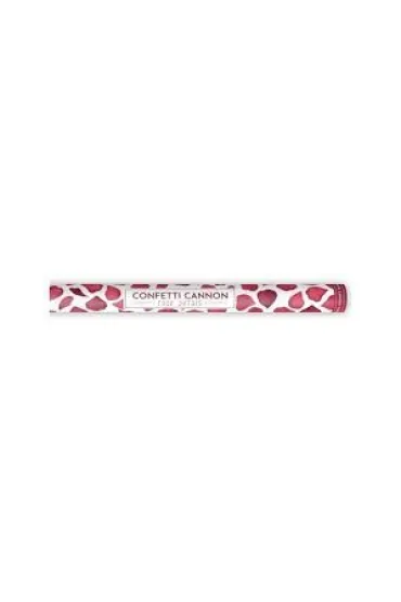 PartyDeco Tuba z p�atkami r�, bordo, 60cm