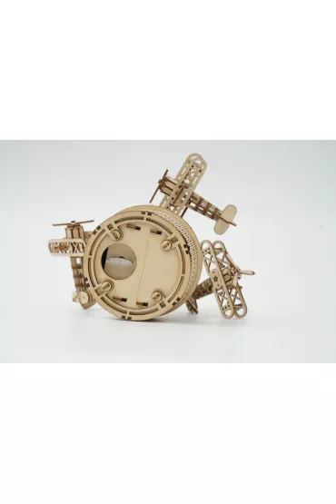 Drewniane Puzzle 3D - Pozytywka Wiea Kontroli Lotw Robotime