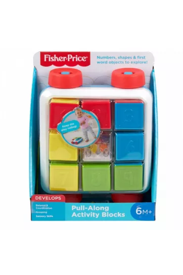 Fisher-Price Aktywizuj�ce klocki do ci�gni�cia GJW10