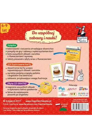 Angielski dla dzieci. Czas wolny (ksi��ka + karty obrazkowe)