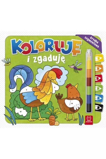 Koloruj� i zgaduj�. Kredka segmentowa