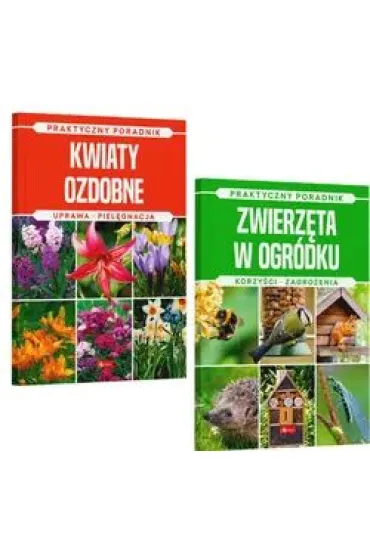 Pakiet: Kwiaty ozdobne, Zwierz�ta w ogr�dku
