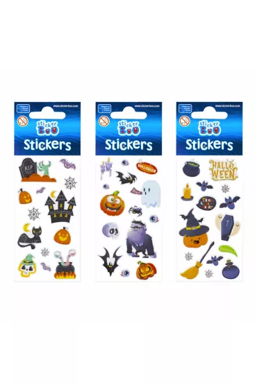 Sticker Boo Naklejki Halloween 7x18 cm