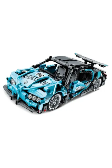 Klocki iM.Master Super Auto niebieskie 422 elementy