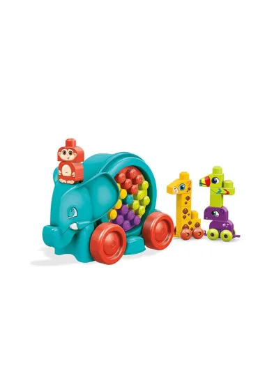Mega Bloks. Spacerowy s�onik z klockami Mattel