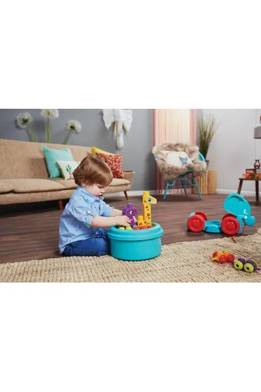 Mega Bloks. Spacerowy s�onik z klockami Mattel