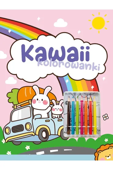 Kawaii kolorowanki. R�owa