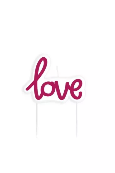 Amscan �wieczka mini "Love"