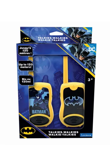 Kr�tkofal�wki walkie talkie Batman ze sprz�czk� TW12BAT Lexibook-Apollo