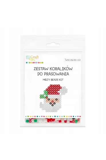 dpCraft Zestaw koralik�w do prasowania miko�aj
