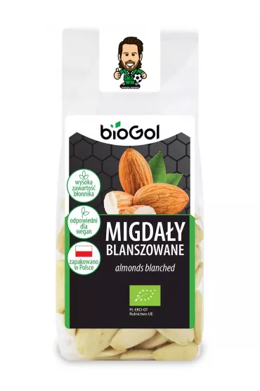 Biogol Migda�y blanszowane 100 g Bio