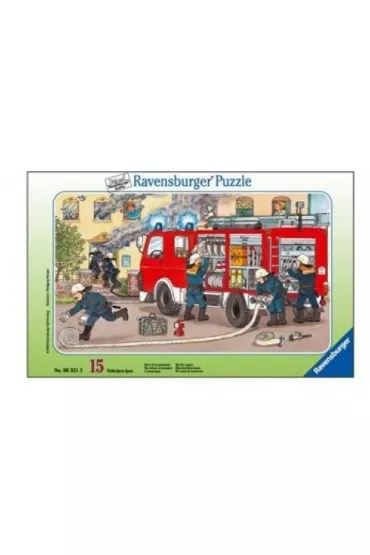 Puzzle 15 el. Stra� Po�arna Ravensburger