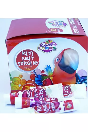 Otocki Klej szkolny bia�y w tubie Sweet Colours 50 g - Klej Szkolny Bia�y W Tubie Sweet Colours