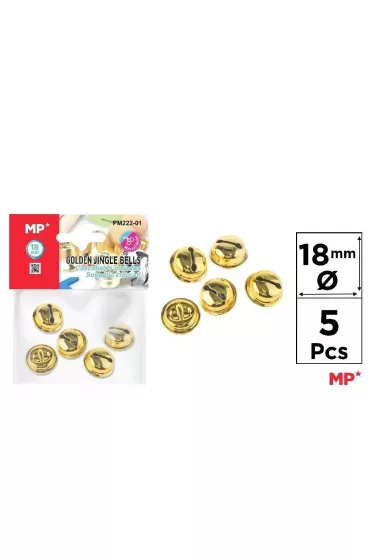 Mp Main Paper Dzwonek z�oty 18mm