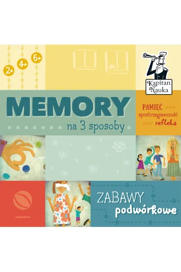 Memory na 3 sposoby Zabawy podw�rkowe Edgard