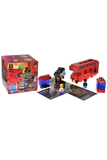 Klocki konstrukcyjne Blocks&Steps Miejskie trasy