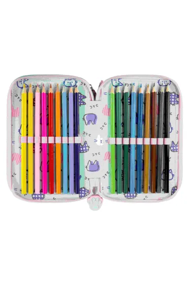 St. Majewski Pi�rnik potr�jny z wyposa�eniem Fluffy Kitty