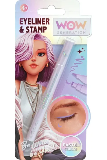 Eyeliner z piecz�tk� WOW00113 1szt.mix KIDS EUROSWAN