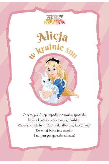 Ksi��ka edu. B5 Czytanki sylabowe. Alicja w krainie snu SKRZAT 077827 - Monika  �lizowska