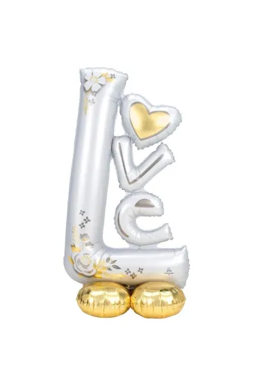 Amscan Balon foliowy AirLoonz Wedding Love 73x147cm