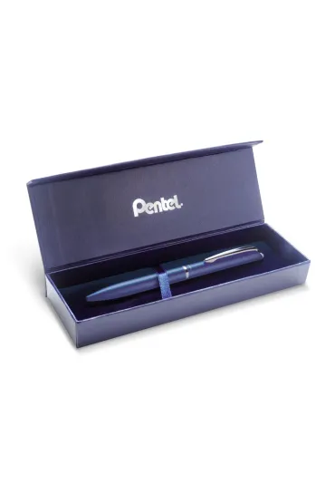 Pentel Eleganckie pi�ro kulkowe EnerGel BL2007-C granatowe w etui 0.7mm
